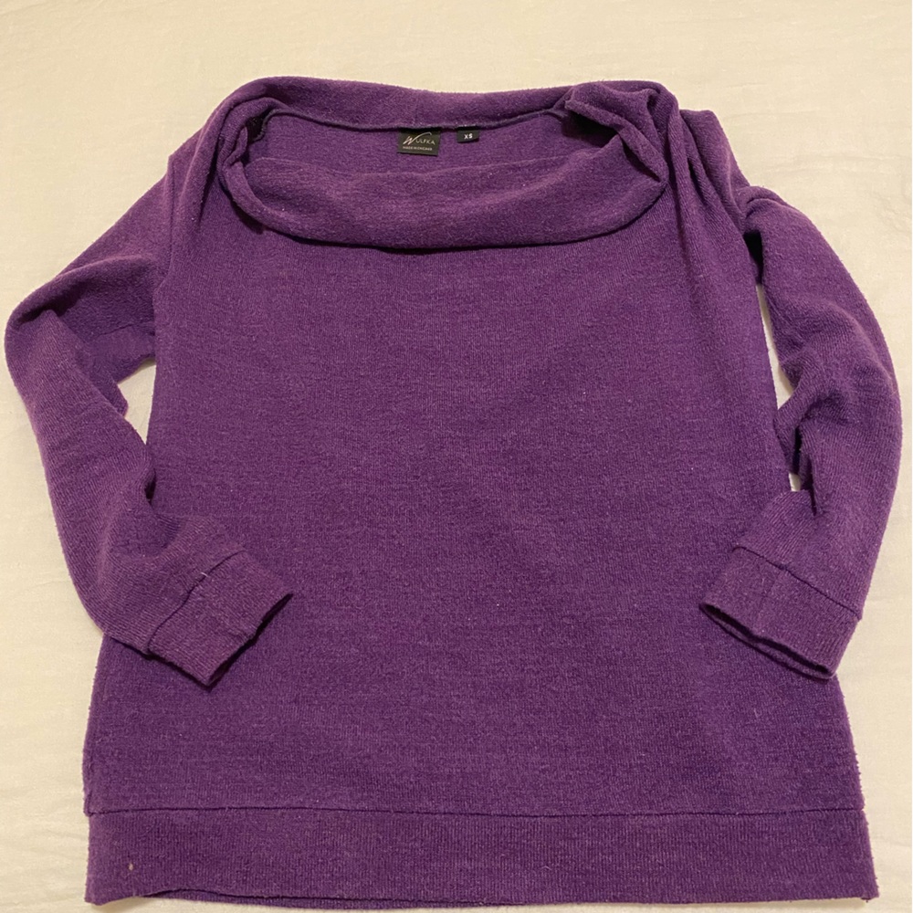 Chicago Designer Wulfka purple shirt from the Goddess collection